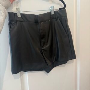 Zara High Waist Black Shorts